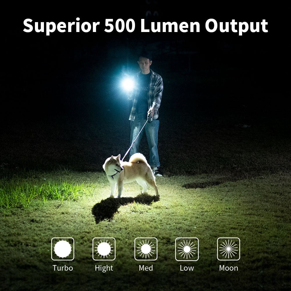 G2 (Black) - 500 lumens