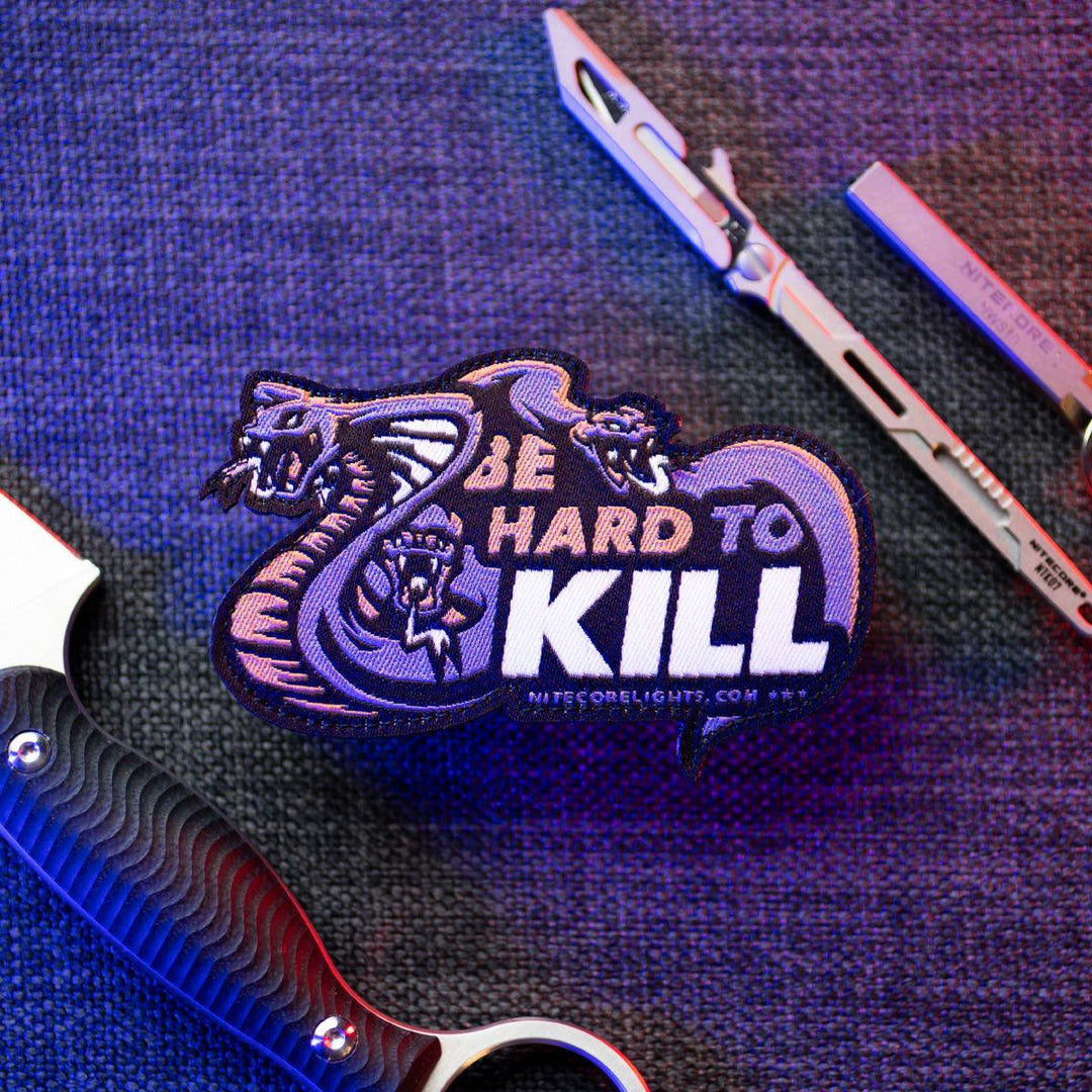 'Hard To Kill' COBRA Patch - Nitecore Singapore