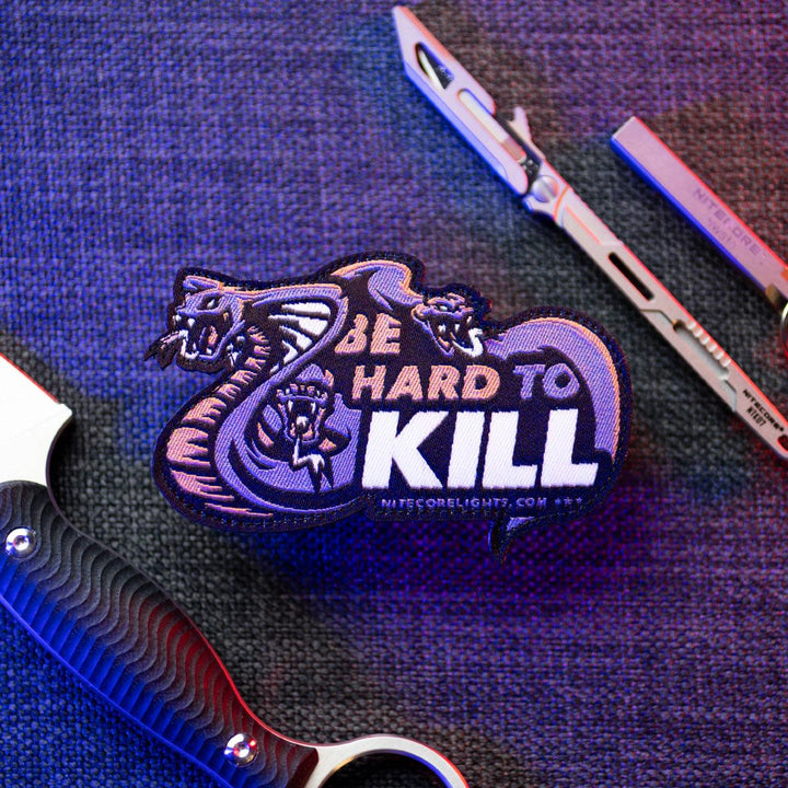 'Hard To Kill' COBRA Patch - Nitecore Singapore