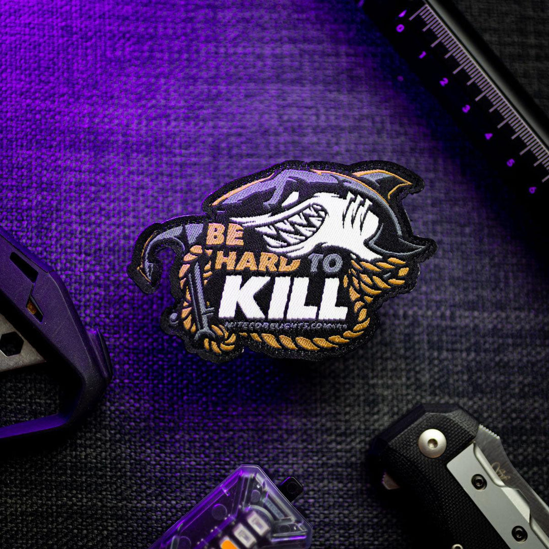 'Hard To Kill' JAWS Patch - Nitecore Singapore