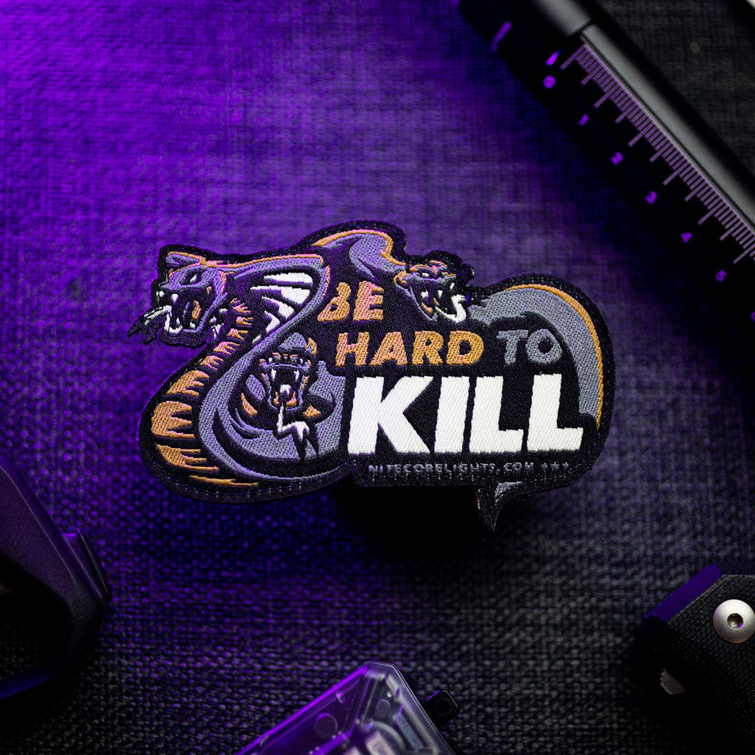 'Hard To Kill' COBRA Patch - Nitecore Singapore