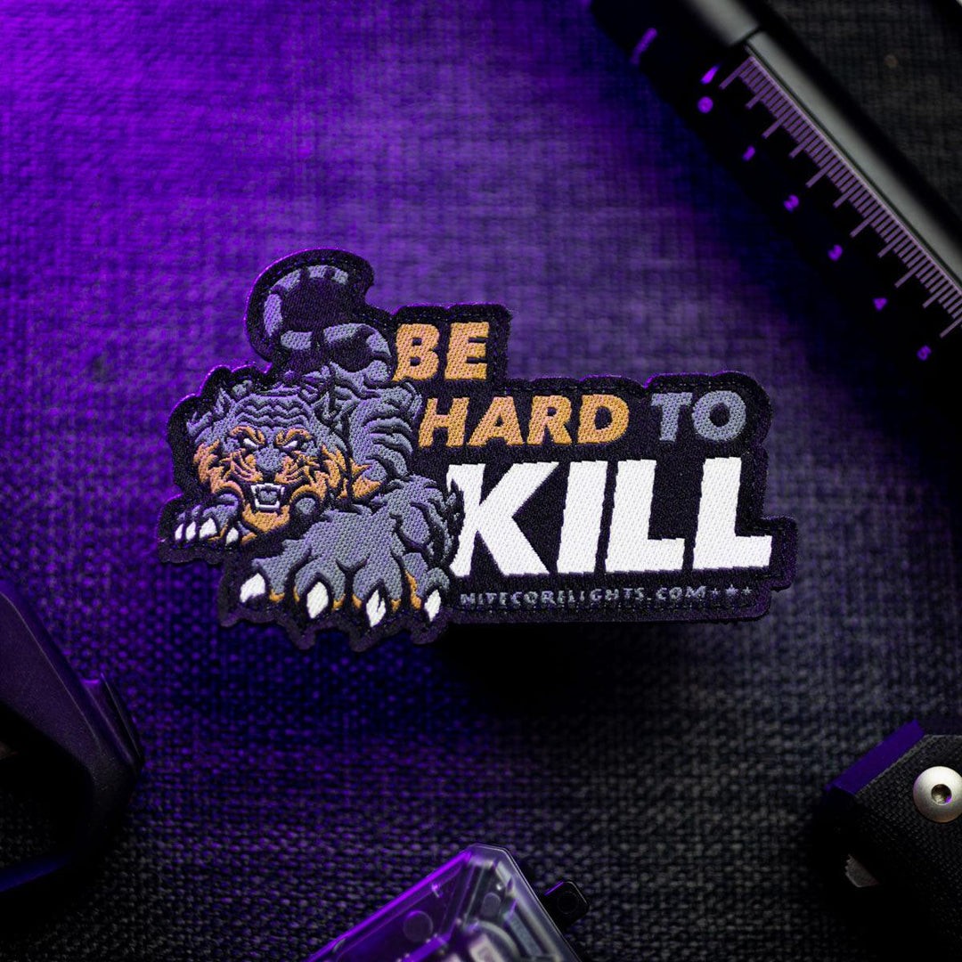 'Hard To Kill' TIGER Patch - Nitecore Singapore