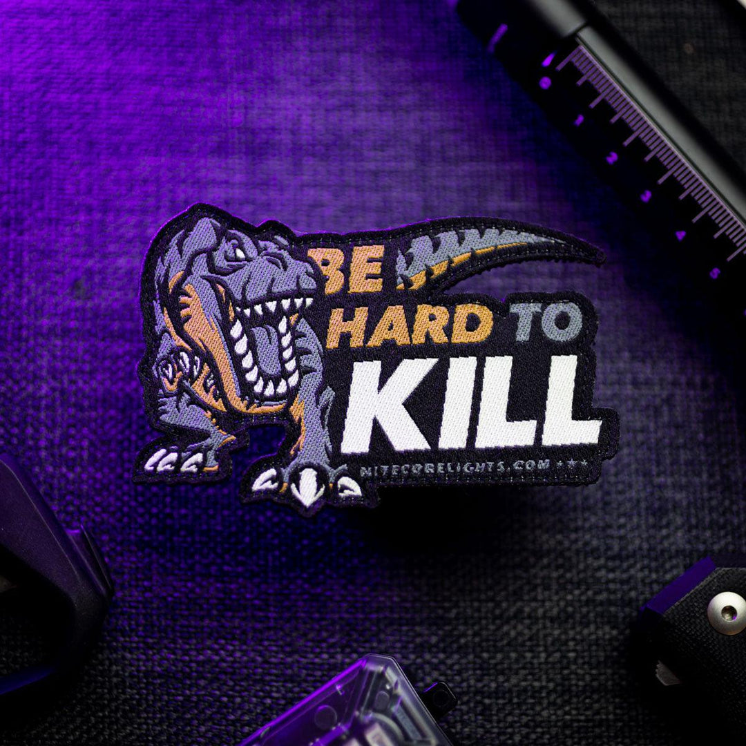 'Hard To Kill' T-REX Patch - Nitecore Singapore
