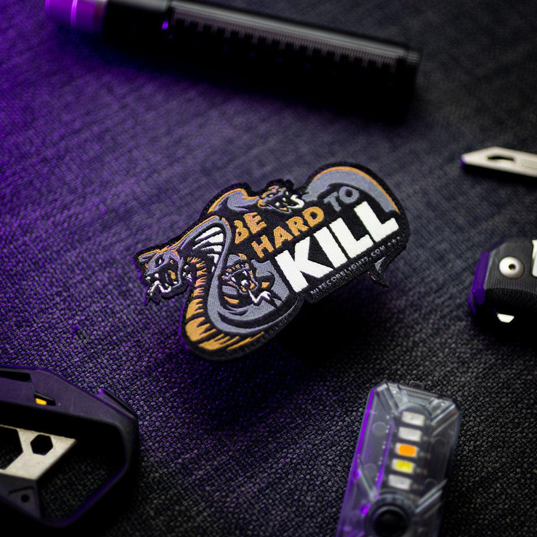 'Hard To Kill' COBRA Patch - Nitecore Singapore