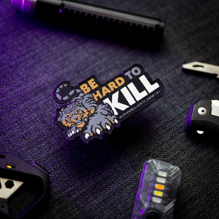 'Hard To Kill' TIGER Patch - Nitecore Singapore