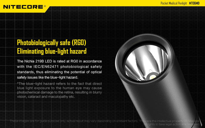 MT06MD - 180 lumens - Nitecore Singapore