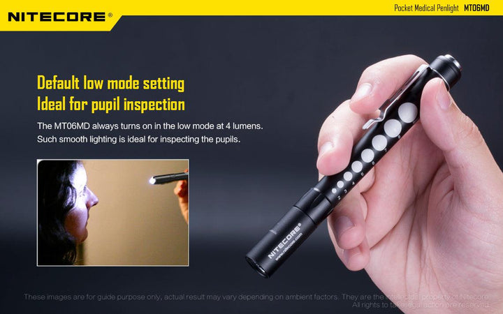 MT06MD - 180 lumens - Nitecore Singapore