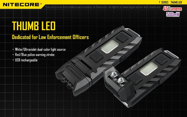 Thumb LEO - 45 lumens - Nitecore Singapore