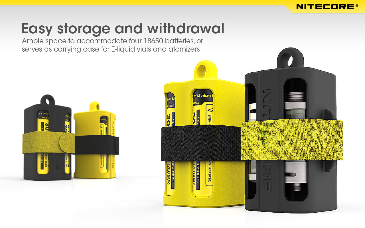 NBM40 (YELLOW) - Battery Magazine for 18650