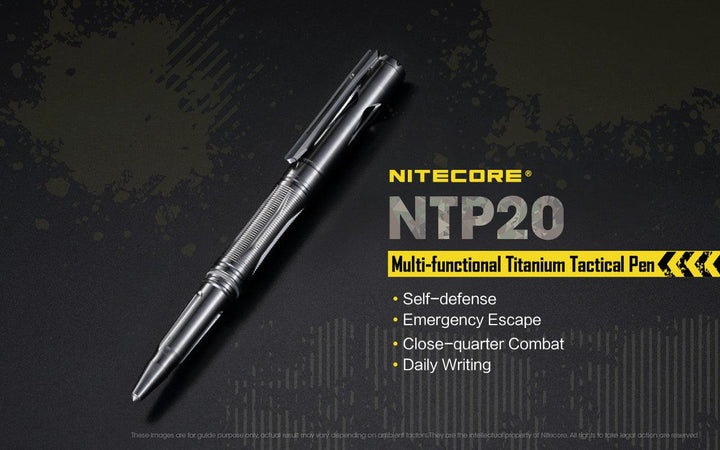 Titanium Tactical Pen NTP20 - Nitecore Singapore