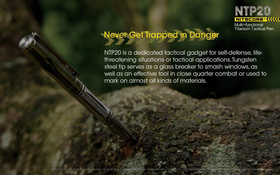 Titanium Tactical Pen NTP20 - Nitecore Singapore