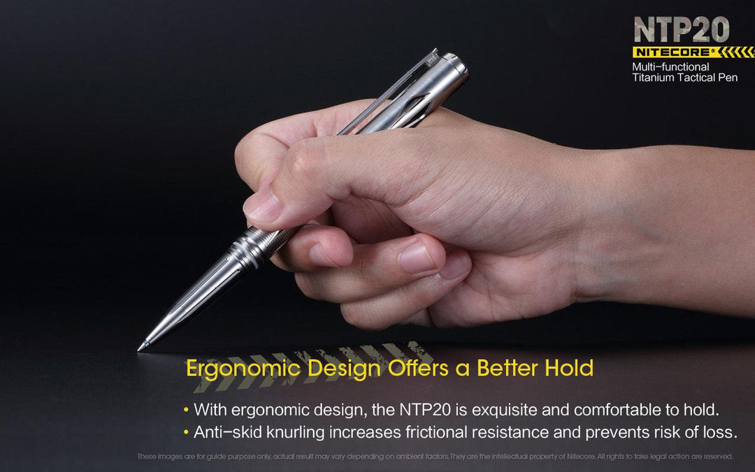 Titanium Tactical Pen NTP20 - Nitecore Singapore