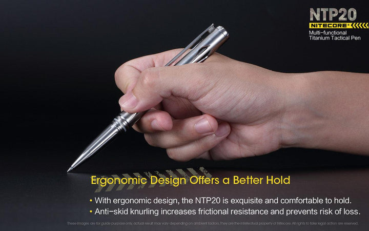 Titanium Tactical Pen NTP20 - Nitecore Singapore