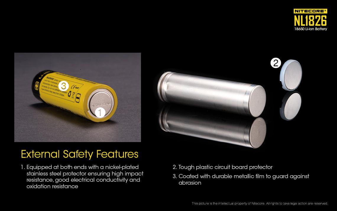 NL1826 (18650 - 2600mAh)