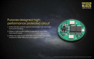 NL1826 (18650 - 2600mAh)