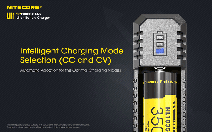 UI1 Charger - 1A - Nitecore Singapore