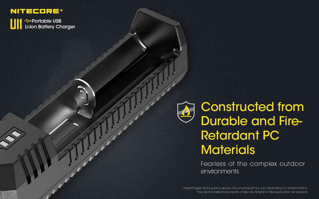 UI1 Charger - 1A - Nitecore Singapore