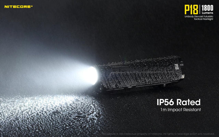 P18 - 1800 lumens - Nitecore Singapore