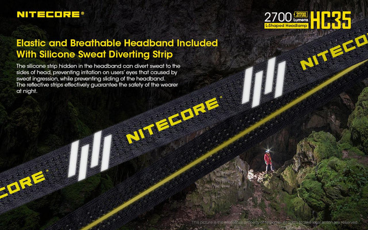 HC35 Headlamp - 2700 lumens - Nitecore Singapore