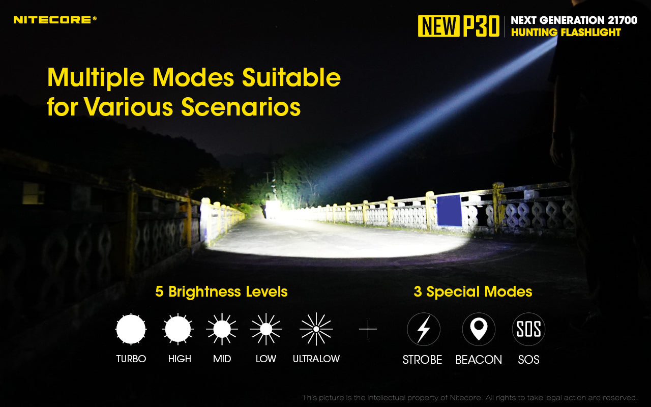 NEW P30 - 1000 lumens
