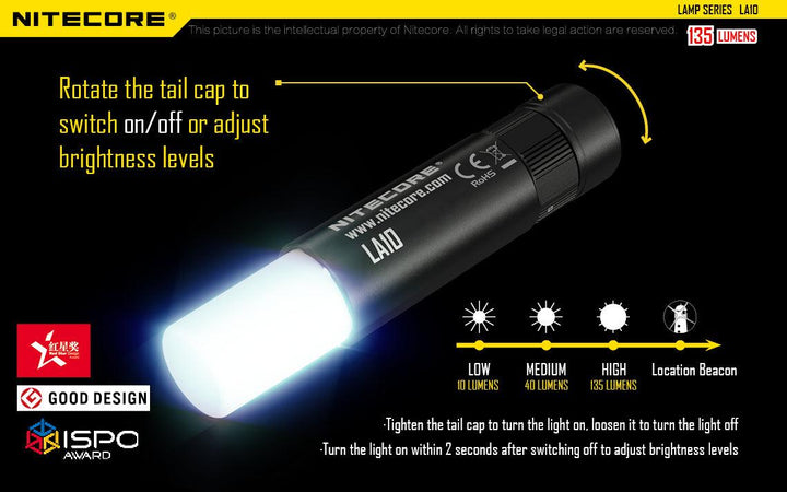 LA10 - 135 lumens