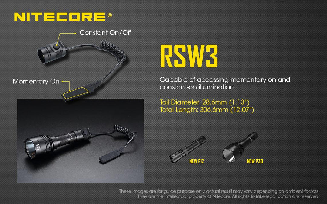 RSW3 Pressure Switch - Nitecore Singapore