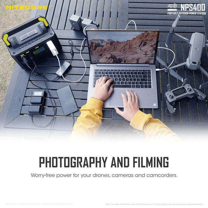 NPS400 (421Wh) Portable Power Station - Nitecore Singapore