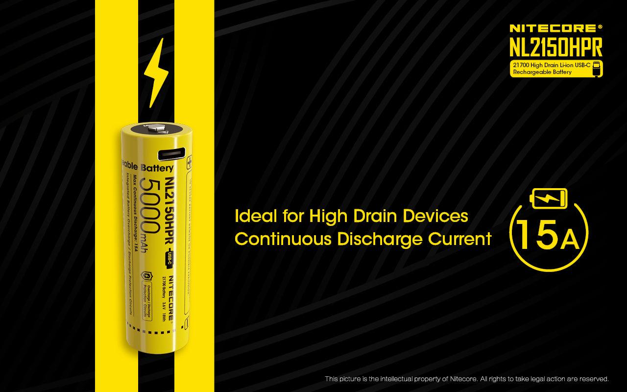 NL2150HPR (21700 - 5000mAh)