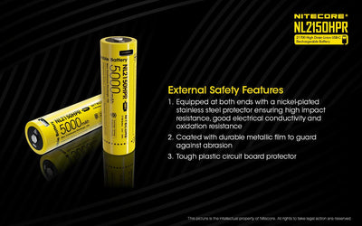 NL2150HPR (21700 - 5000mAh)