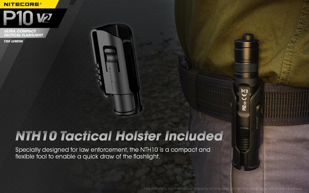 P10 V2 - 1100 lumens (Bundle) - Nitecore Singapore