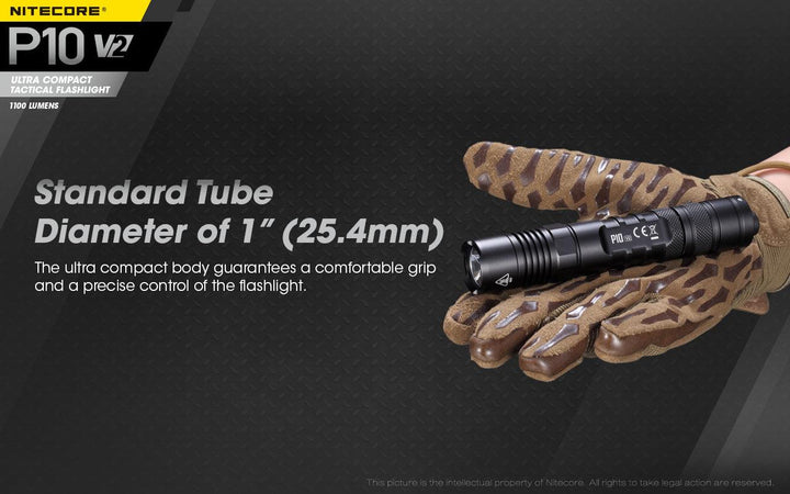P10 V2 - 1100 lumens (Bundle) - Nitecore Singapore
