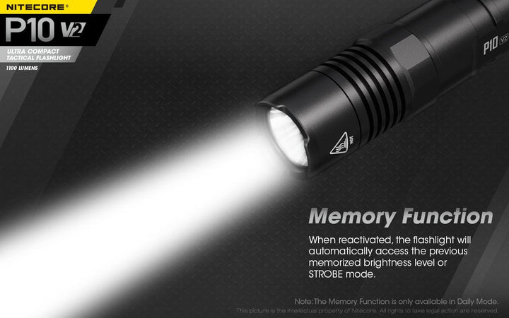 P10 V2 - 1100 lumens (Bundle) - Nitecore Singapore