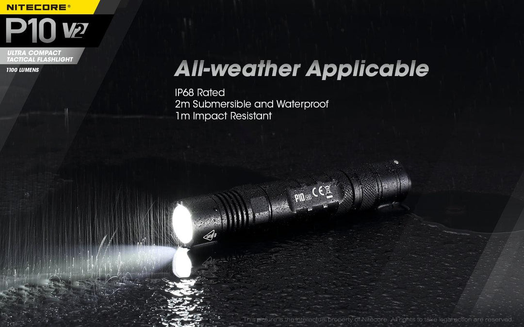 P10 V2 - 1100 lumens (Bundle) - Nitecore Singapore