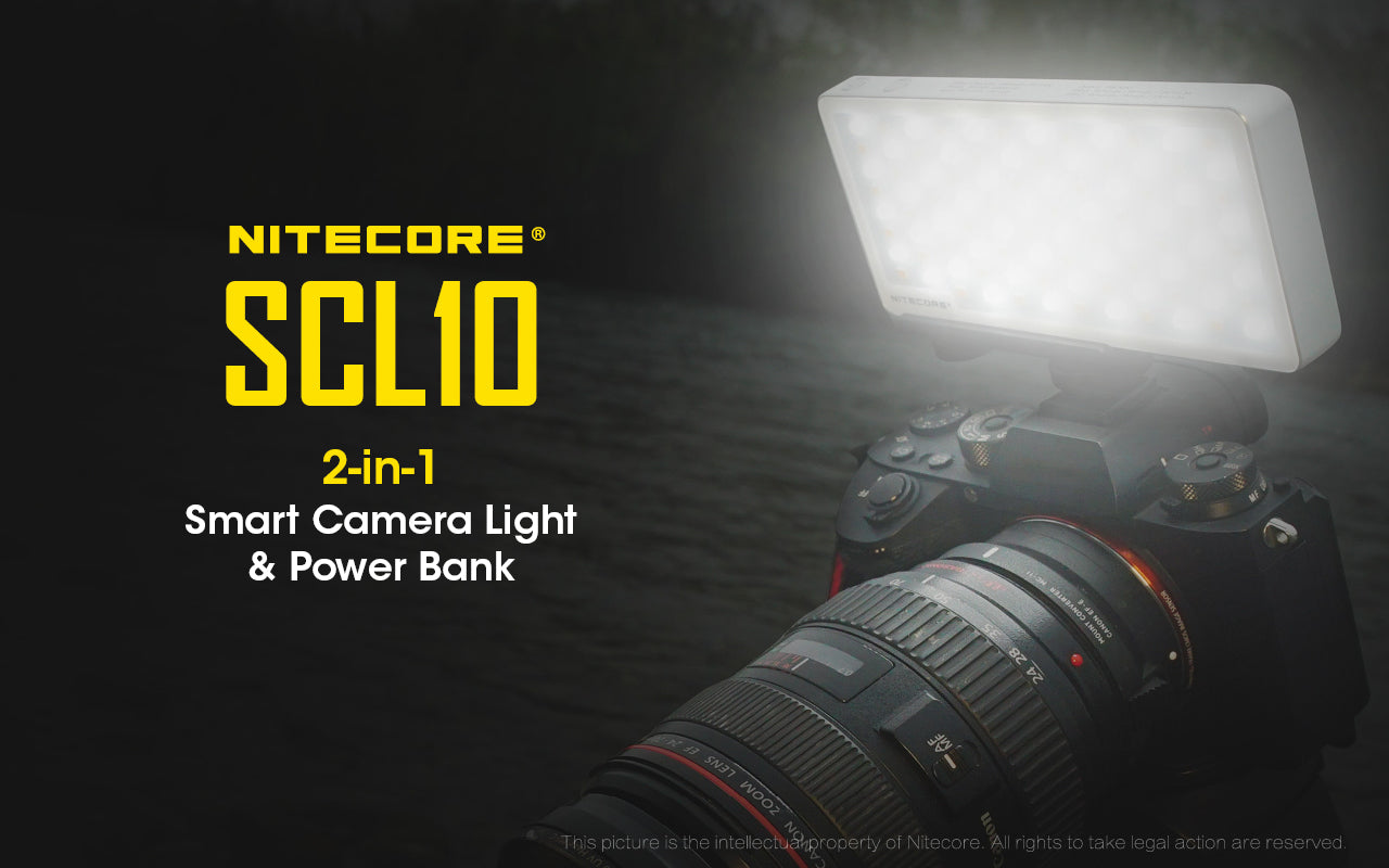 SCL10 - Camera Light / Power Bank