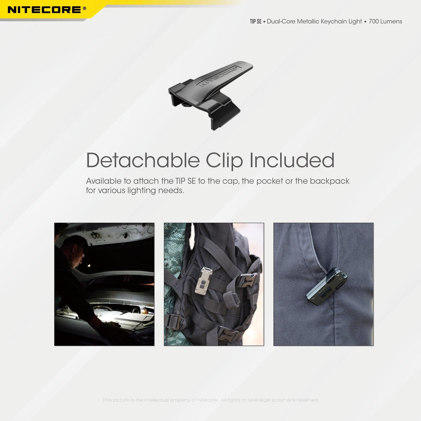TIP SE (Black) - 700 lumens