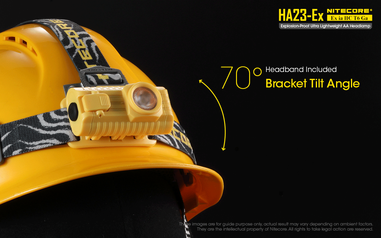 HA23-EX Headlamp - 100 lumens (Intrinsically Safe)