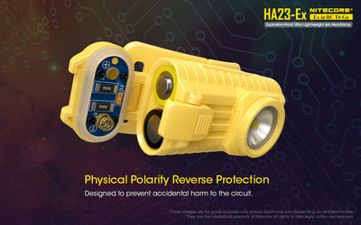 HA23-EX Headlamp - 100 lumens (Intrinsically Safe)