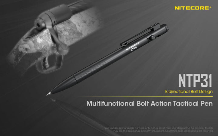 Bolt Action Pen NTP31 - Nitecore Singapore
