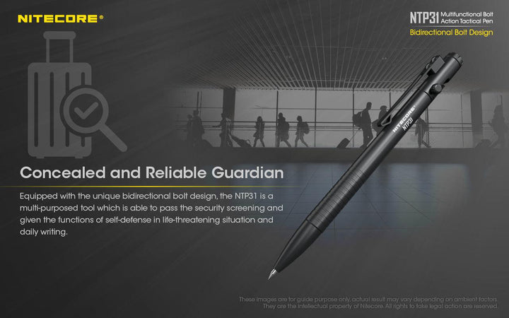 Bolt Action Pen NTP31 - Nitecore Singapore