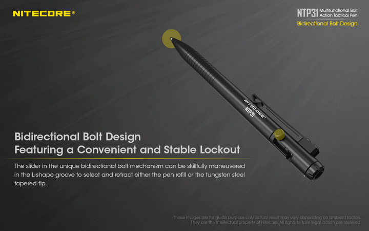 Bolt Action Pen NTP31 - Nitecore Singapore