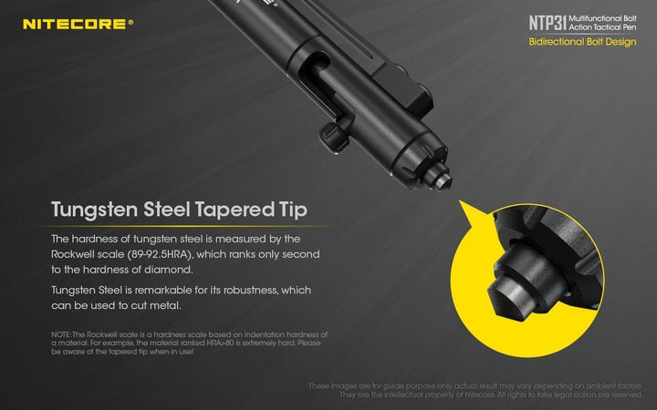 Bolt Action Pen NTP31 - Nitecore Singapore