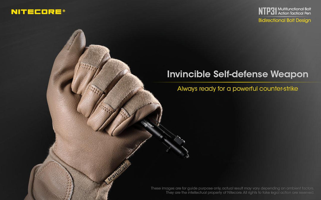 Bolt Action Pen NTP31 - Nitecore Singapore