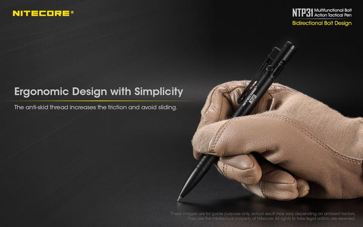 Bolt Action Pen NTP31 - Nitecore Singapore