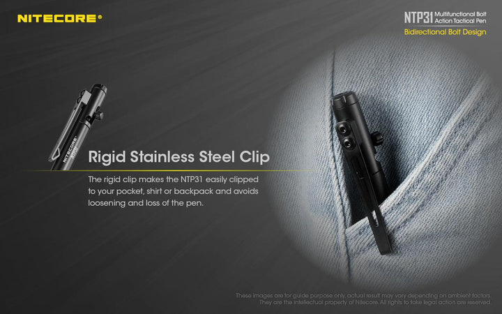 Bolt Action Pen NTP31 - Nitecore Singapore