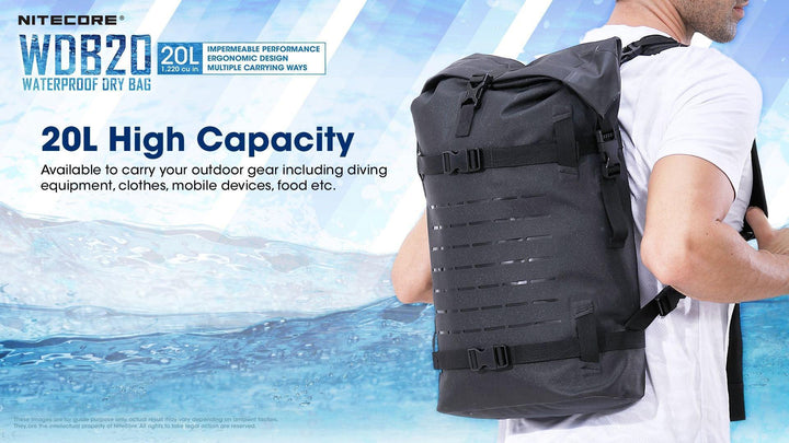 WDB20 - Waterproof Dry Bag 20L