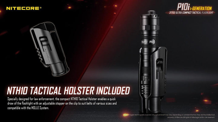 P10i - 1800 lumens - Nitecore Singapore