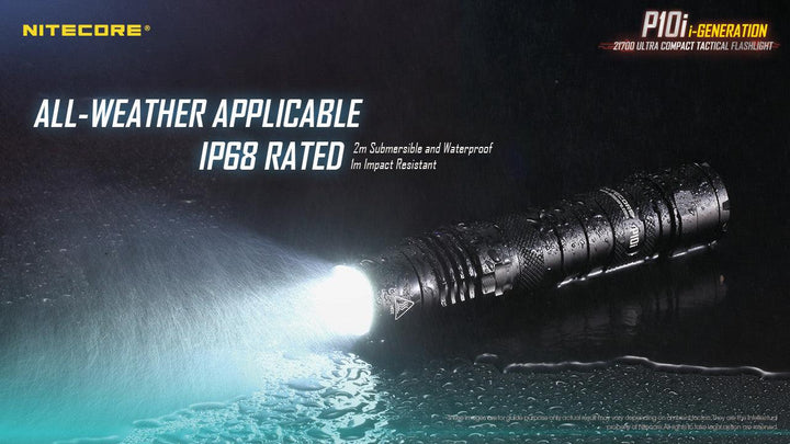 P10i - 1800 lumens - Nitecore Singapore