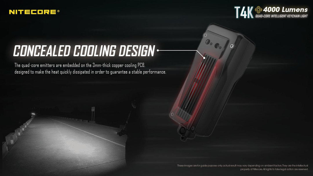 T4K - 4000 lumens - Nitecore Singapore