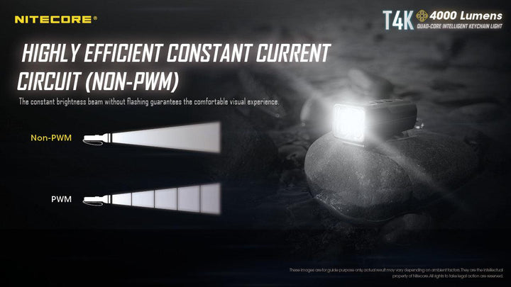 T4K - 4000 lumens - Nitecore Singapore