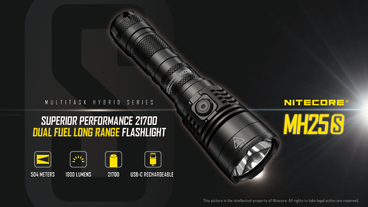 MH25S - 1800 lumens